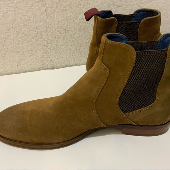 JOHNSON & MURPHY Mens Brown Goring Comfort Danby Round Toe Boots Shoes 11M - Picture 6 of 11